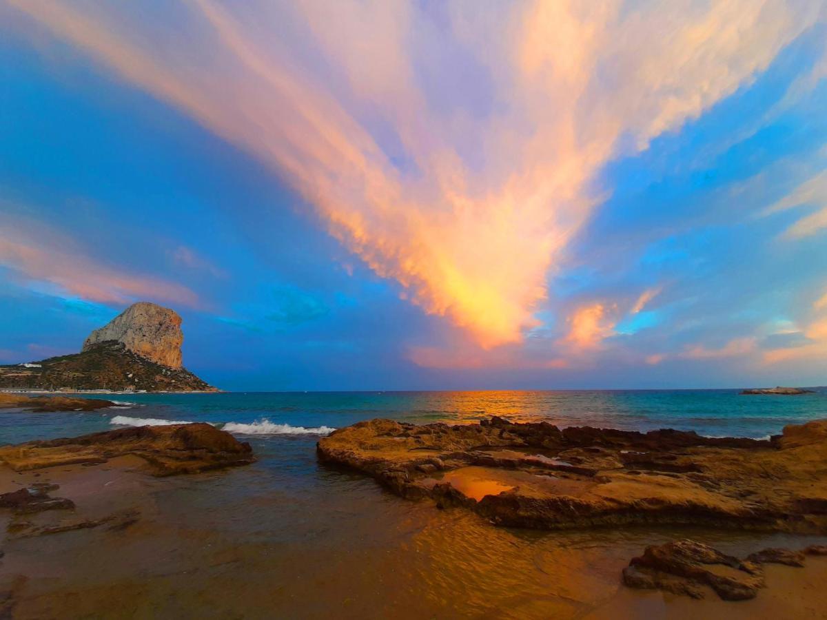 Atico Calpe Primera Linea De Playa Extérieur photo